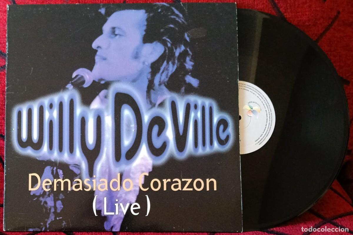 Discos de vinilo: WILLY DEVILLE ** Demasiado Corazon (Live) ** MAXI SINGLE VINILO 1993