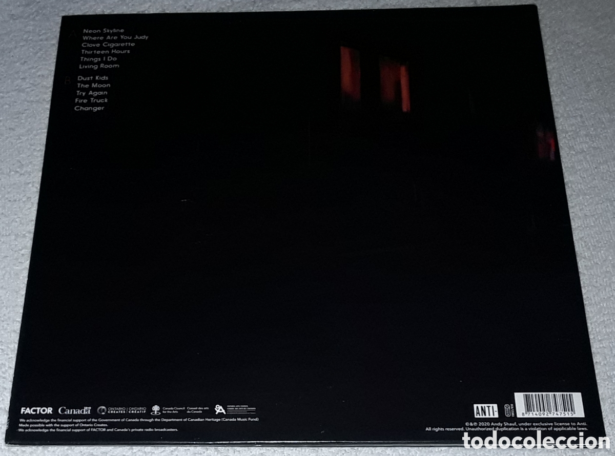 Discos de vinilo: LP - ANDY SHAUF - THE NEON SKYLINE - GATEFOLD - Foto 3