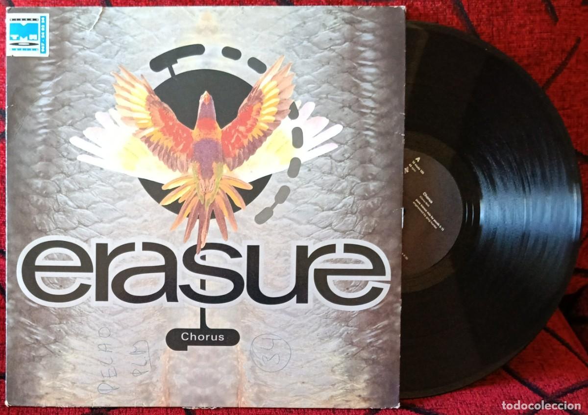 Discos de vinilo: ERASURE ** Chorus ** MAXI SINGLE VINILO 1991 UK