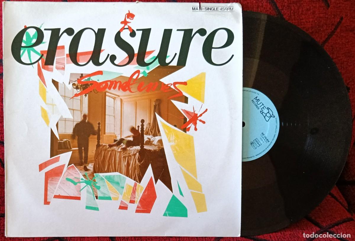 Discos de vinilo: ERASURE ** Sometimes ** MAXI SINGLE VINILO ALEMANIA 1986