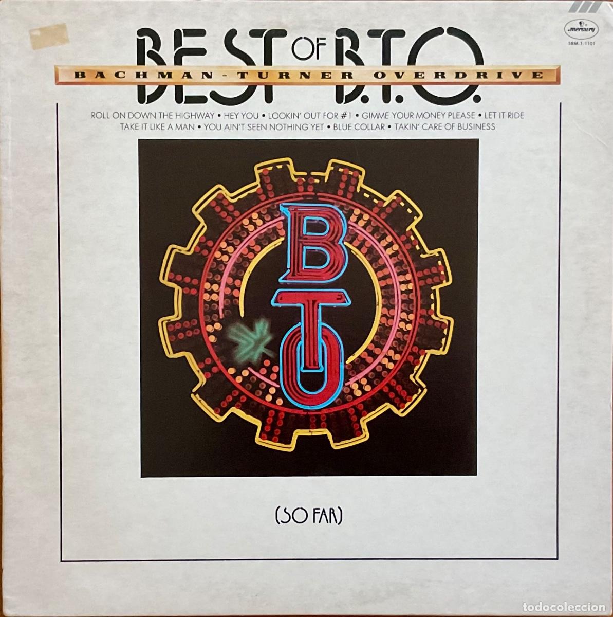 Discos de vinilo: BACHMAN-TURNER OVERDRIVE - BEST OF B.T.O. (So far)