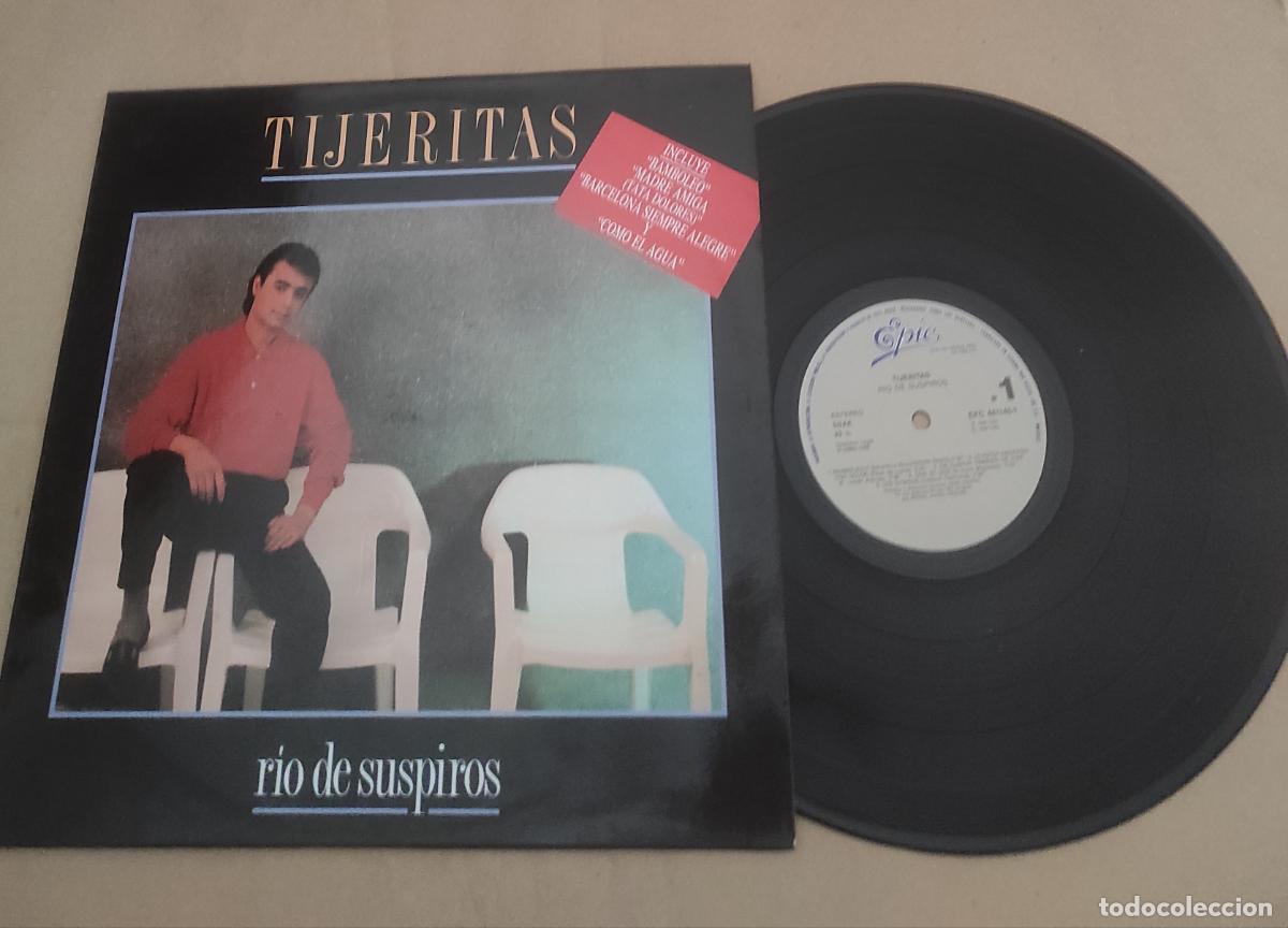 Discos de vinilo: TIJERITAS Rio de suspiros LP 1988 Epic-EXCELENTE COMO NUEVO-