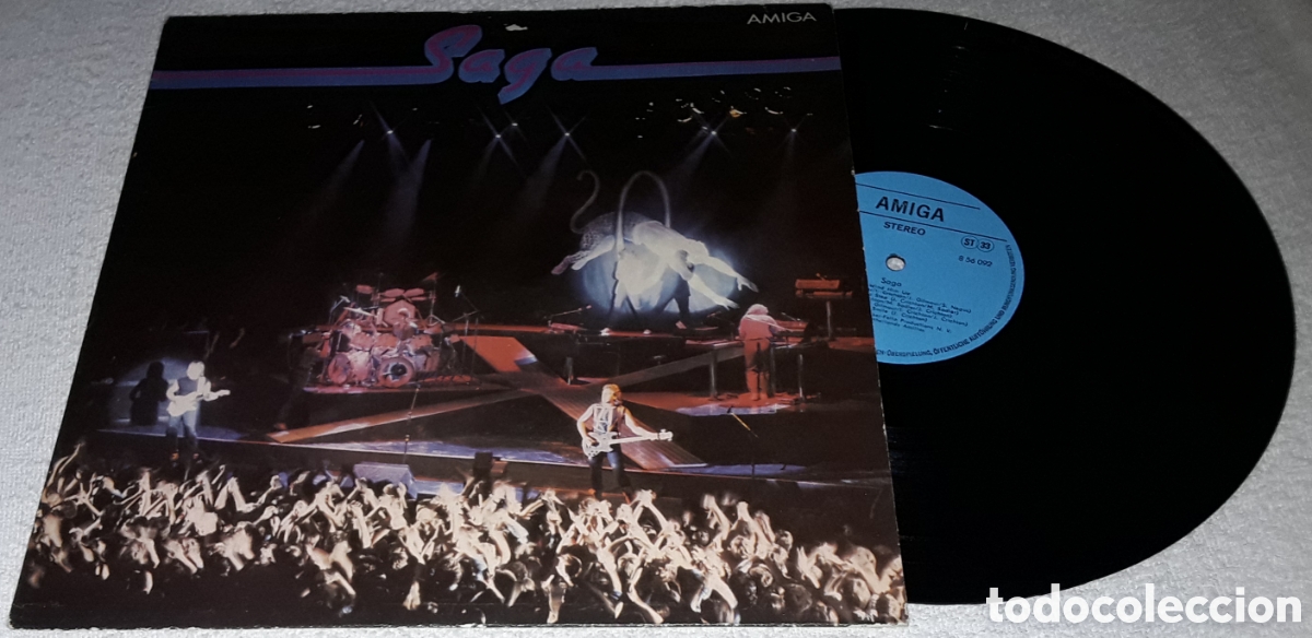 Discos de vinilo: LP - SAGA - AMIGA - MADE IN GERMANY - SAGA