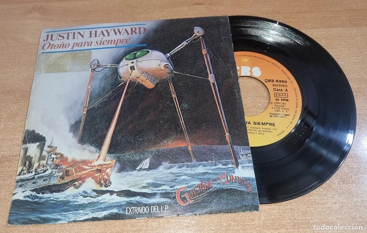 Discos de vinilo: JUSTIN HAYWARD Forever autumn THE MOODY BLUES 7&rdquo; SINGLE VINILO DEL A&Ntilde;O 1978 CONTIENE 2 TEMAS