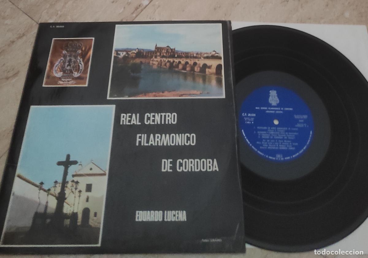 Discos de vinilo: REAL CENTRO FILARM&Oacute;NICO DE C&Oacute;RDOBA, EDUARDO LUCENA - LP ORIGINAL 1966- EXCELENTE ESTADO