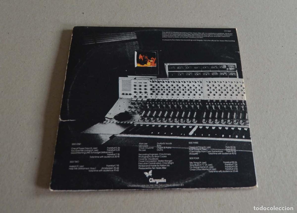 Discos de vinilo: TEN YEARS AFTER - RECORDED LIVE (DISCO DOBLE) - Foto 2