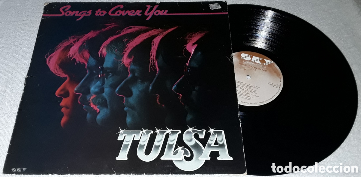 Discos de vinilo: LP - TULSA - SONGS TO COVER YOU - MADE IN HOLLAND