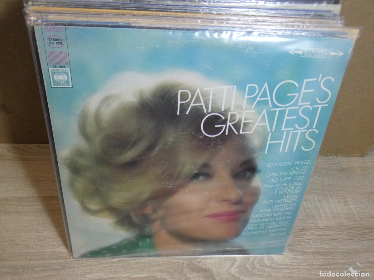 Discos de vinilo: ARKANSAS1980 LOTT770 VINILO ESTADO CORRECTISIMO - PATTY PAGE