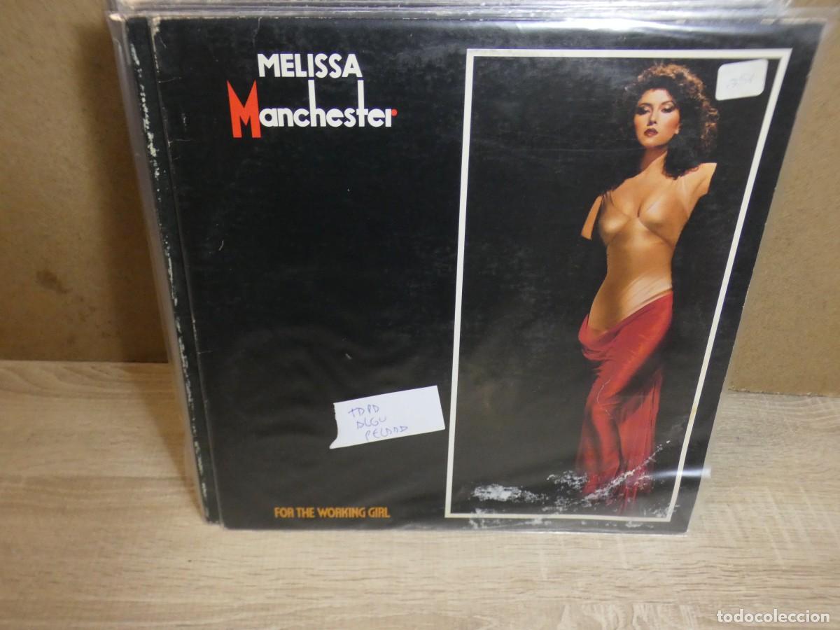 Discos de vinilo: ARKANSAS1980 LOTT770 VINILO ESTADO CORRECTISIMO - MELISSA MANCHESTER TAPA ALGO PEGADA