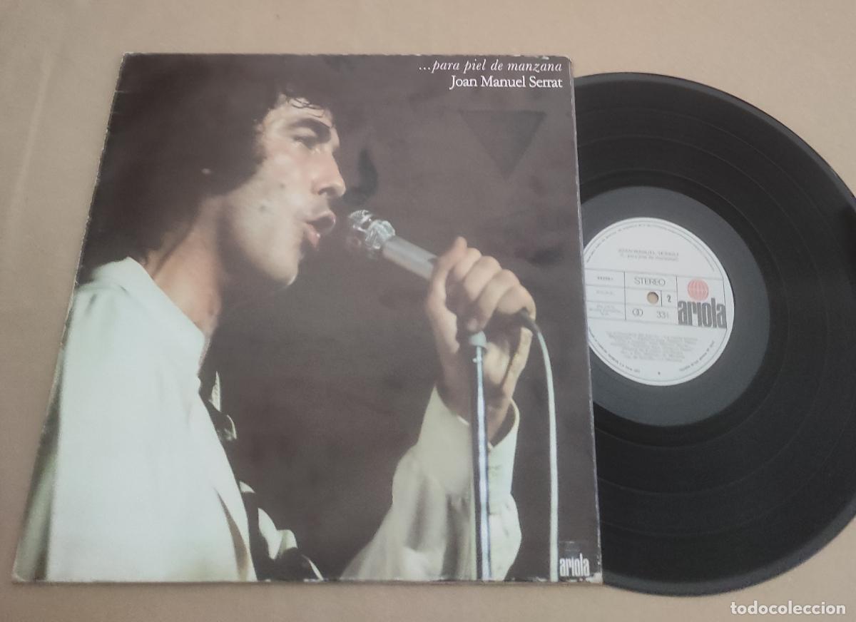 Discos de vinilo: JOAN MANUEL SERRAT...Para piel de manzana LP 1975 Ariola GATEFOLD