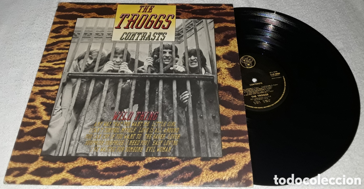 Discos de vinilo: LP - THE TROGGS - CONTRASTS - MADE IN UK