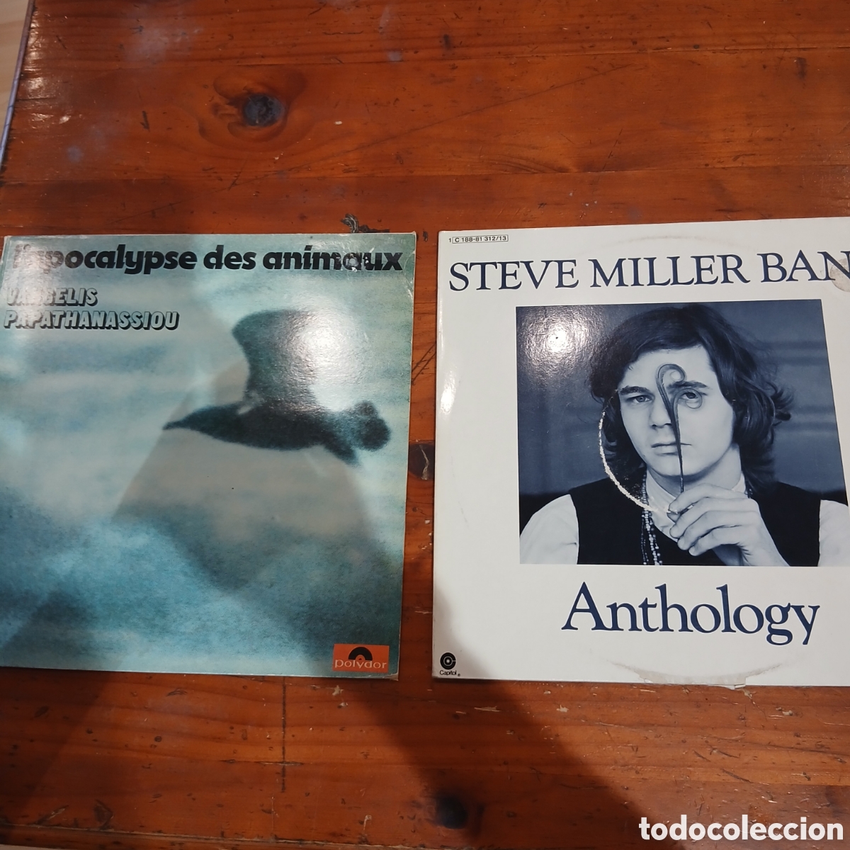 Discos de vinilo: Dis discos de vinilo lp .Vandalis . Steve miller band