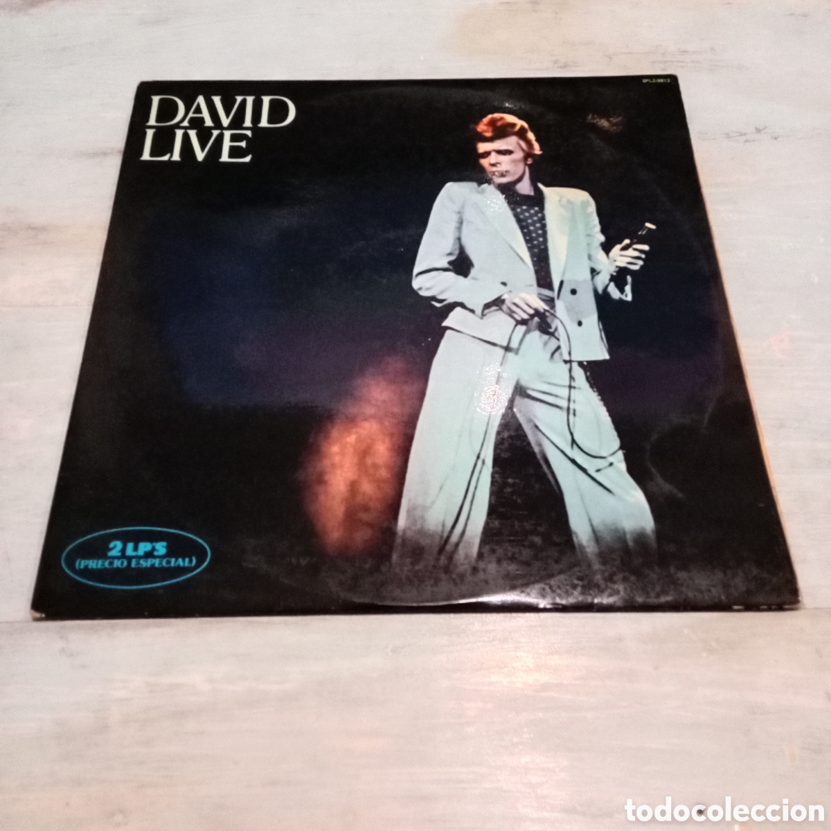 Discos de vinilo: DAVID BOWIE - DAVID LIVE - LP DOBLE GATEFOLD