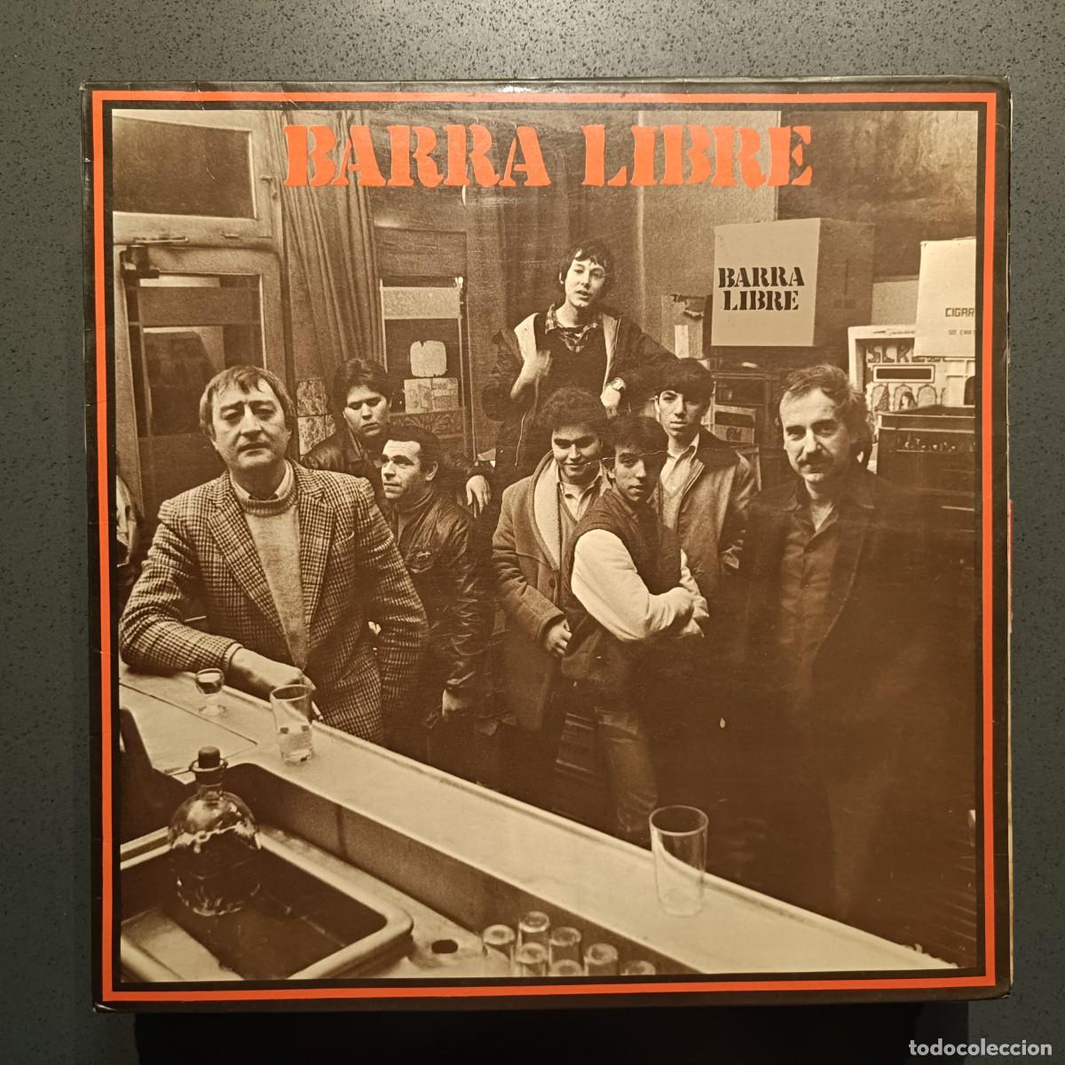 Discos de vinilo: Barra Libre - Barra Libre (Silvio) - LP. sello Polydor 1984