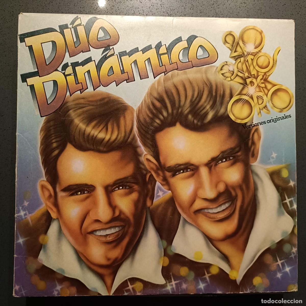 Discos de vinilo: D&uacute;o Din&aacute;mico - 20 &Eacute;xitos de Oro - Doble LP. sello EMI/Odeon 1980