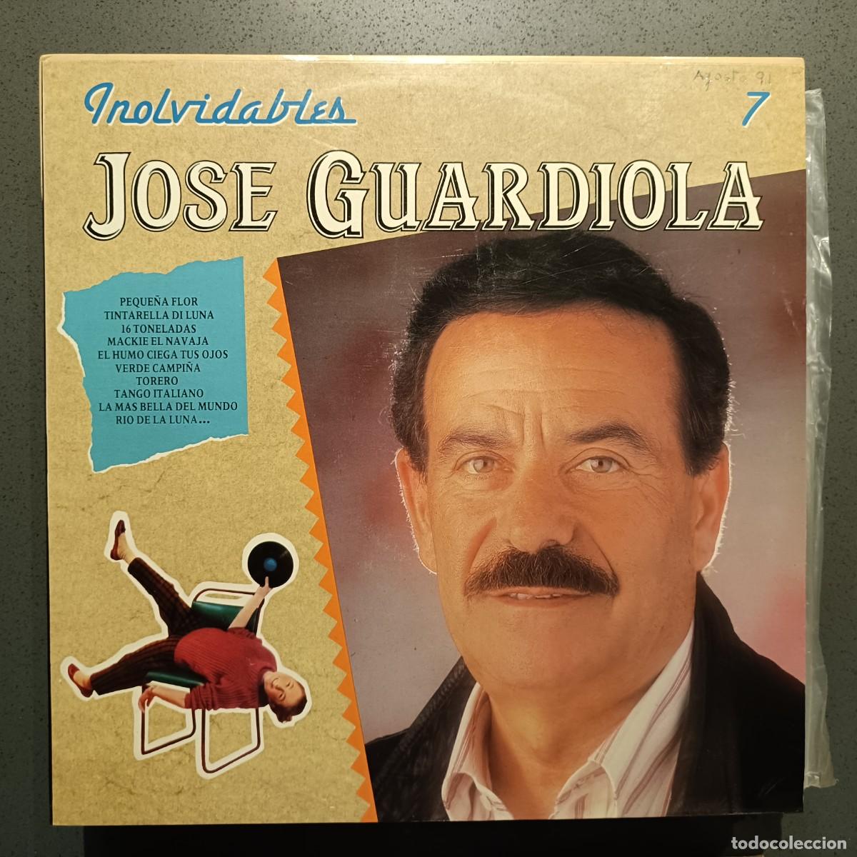 Discos de vinilo: Jos&eacute; Guardiola - Inolvidables, n&ordm; 7 - LP. sello PERFIL 1991