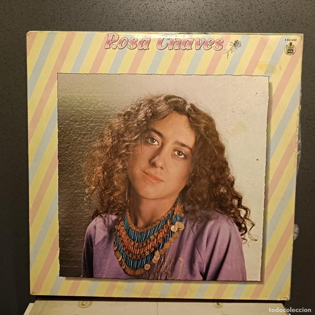 Discos de vinilo: Rosa Chaves - LP. sello Hispavox 1980