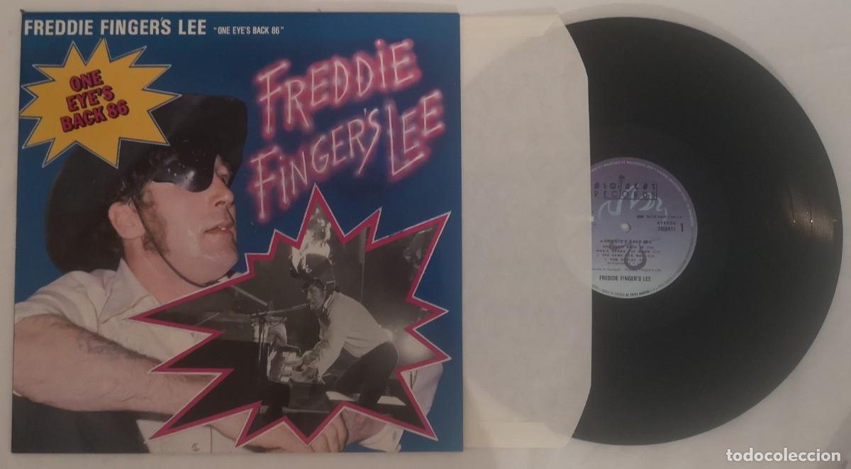 Discos de vinilo: DISCO VINILO FREDDIE FINGER'S LEE ONE EYE'S BACK LP 1986 &iexcl;C&Oacute;MO NUEVO!