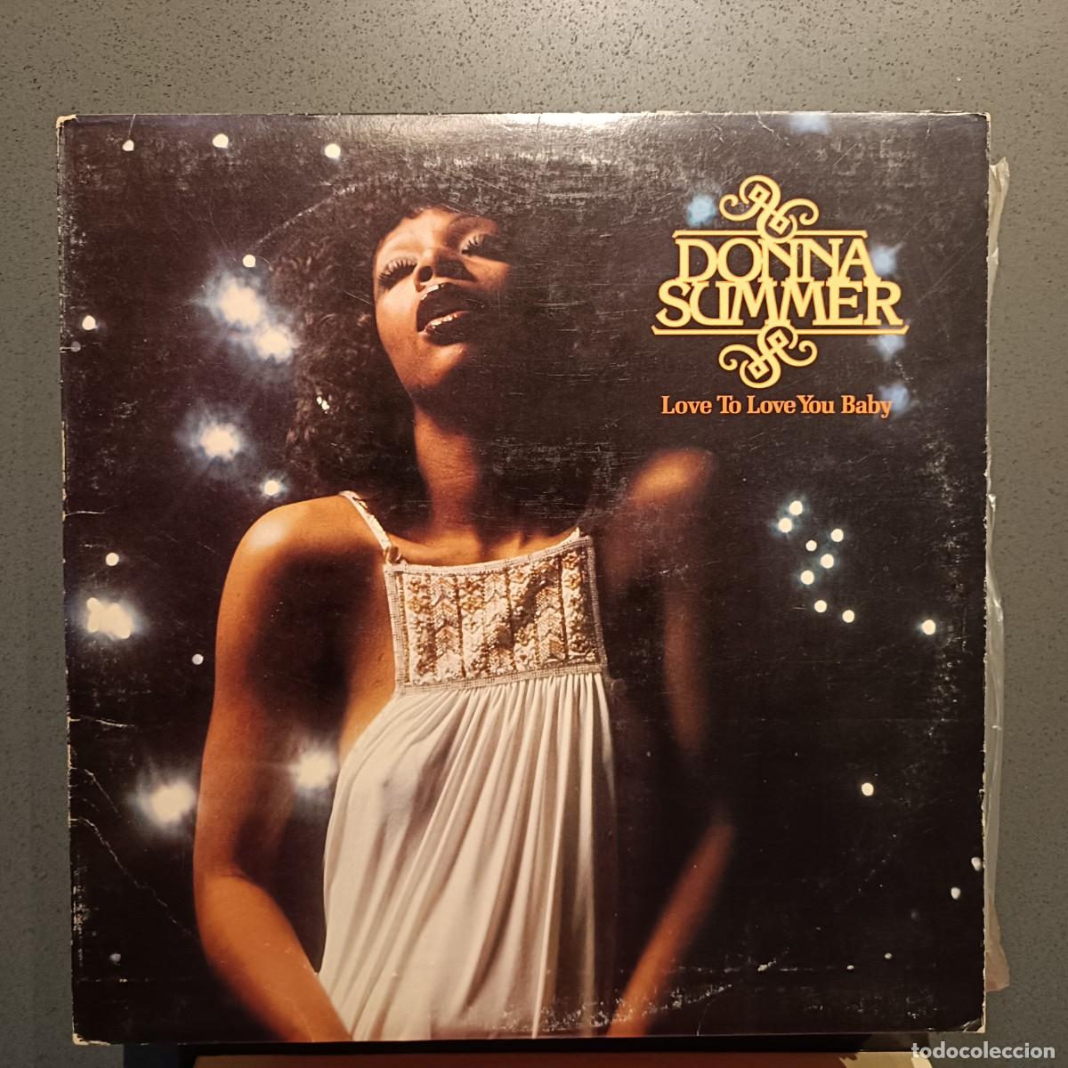 Discos de vinilo: Donna Summer - Love to love you baby - LP. sello Oasis 1975
