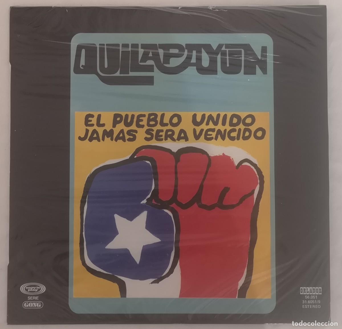 Discos de vinilo: DISCO VINILO QUILAPAYUN EL PUEBLO UNIDO JAM&Aacute;S SER&Aacute; VENCIDO LP 1977 NUEVO &iexcl;PRECINTADO!