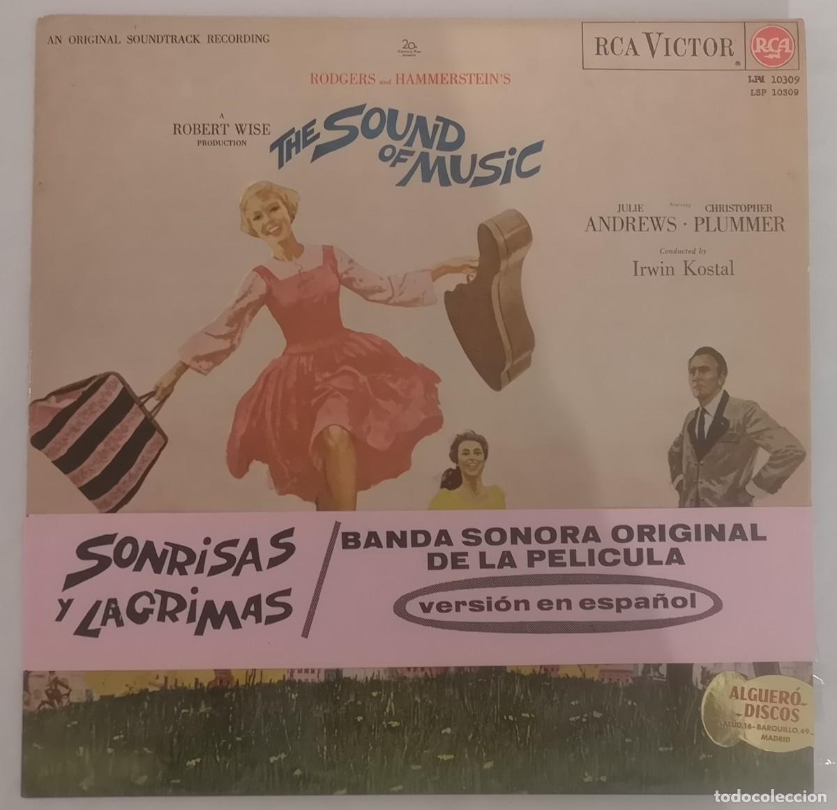 Discos de vinilo: DISCO VINILO BANDA SONORA SONRISAS Y L&Aacute;GRIMAS LP 1966 &iexcl;DISCO NUEVO!
