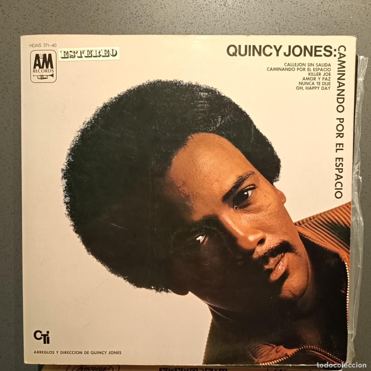 Discos de vinilo: Quincy Jones: Caminando por el espacio - LP. A&M Records 1969