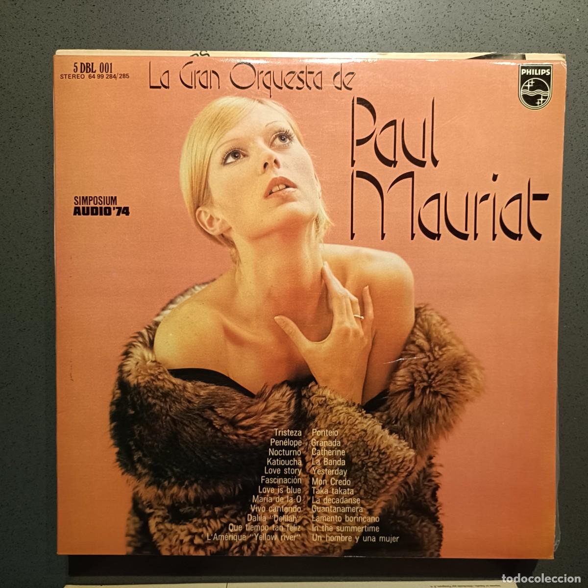 Discos de vinilo: La Gran Orquesta de Paul Mauriat - Doble LP. sello Philips