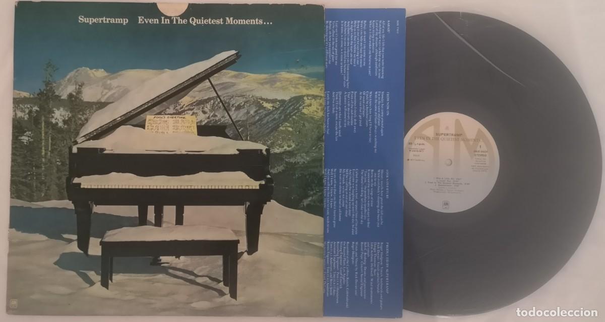 Discos de vinilo: DISCO VINILO SUPERTRAMP EVEN IN THE QUIETEST MOMENTS LP 1977