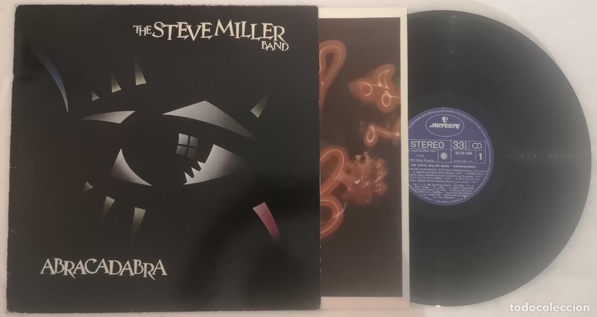Discos de vinilo: DISCO VINILO STEVE MILLER BAND ABRACADABRA LP 1982 &iexcl;DISCO IMPECABLE!