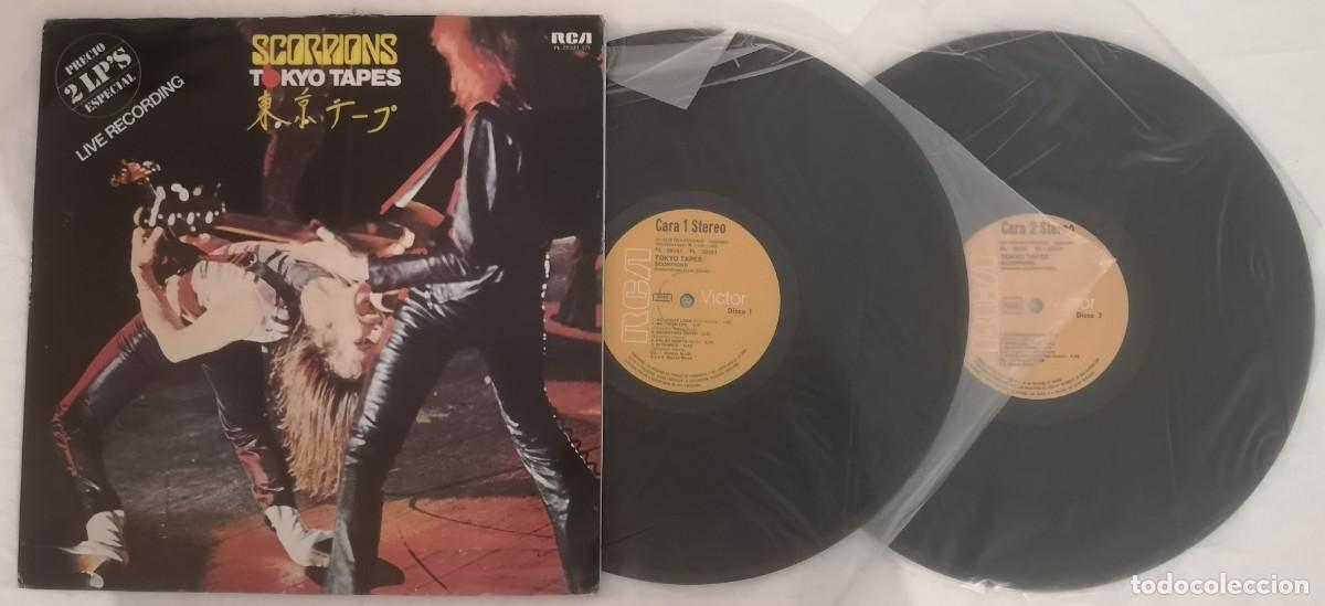 Discos de vinilo: DISCO VINILO SCORPIONS TOKYO TAPES LP 1982 &iexcl;DISCOS IMPECABLES!