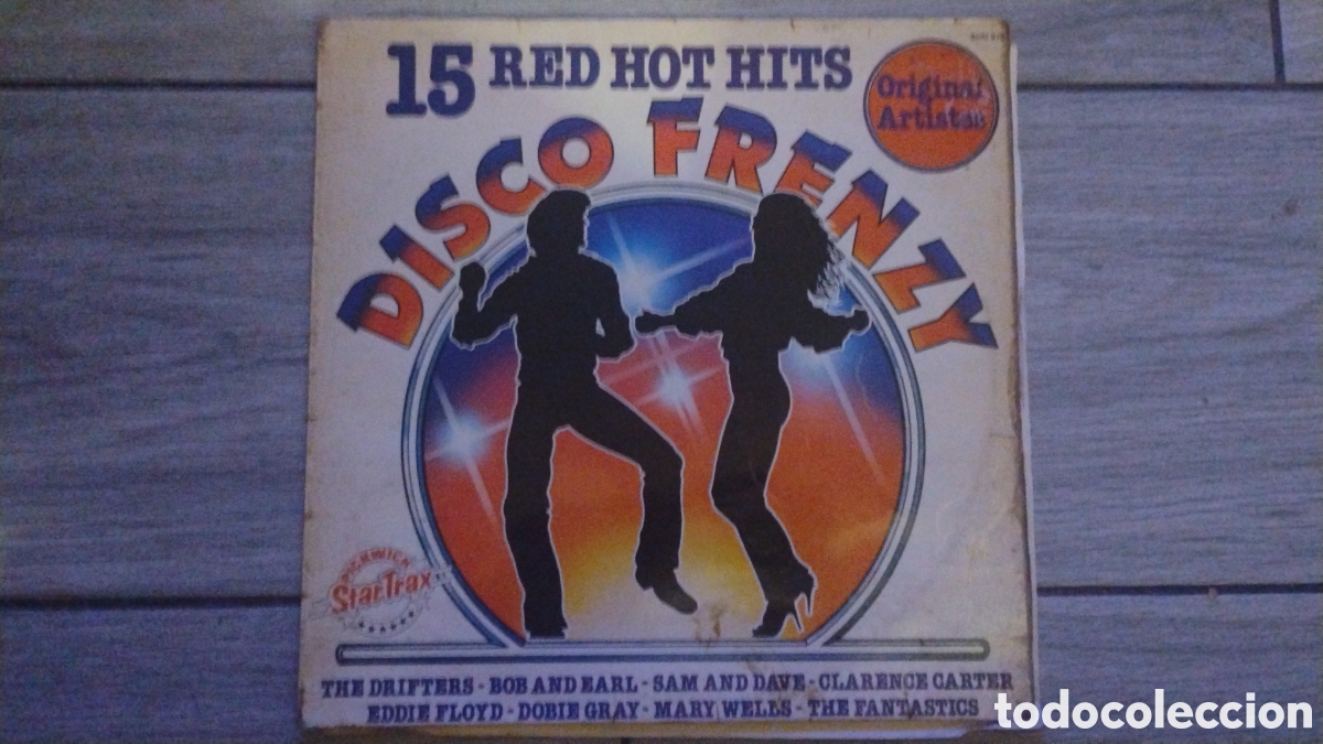 Discos de vinilo: DISCO FRENZY-15RED HOT HITS-VARIOUS-LP-PICKWICK STAR TRAX/UK-KSA