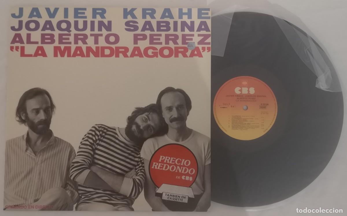 Discos de vinilo: DISCO VINILO KRAHE, SABINA, P&Eacute;REZ LA MANDRAGORA LP 1981 &iexcl;IMPECABLE!
