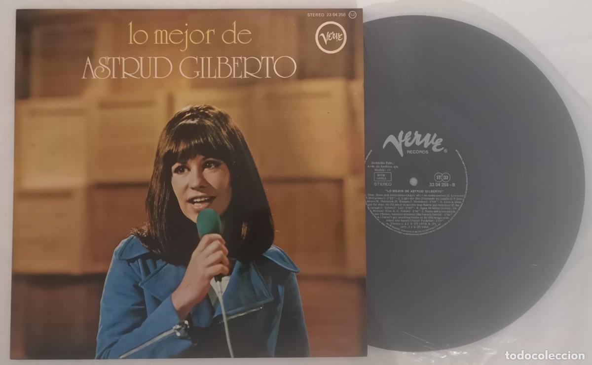 Discos de vinilo: DISCO VINILO ASTRUD GILBERTO LO MEJOR LP 1975