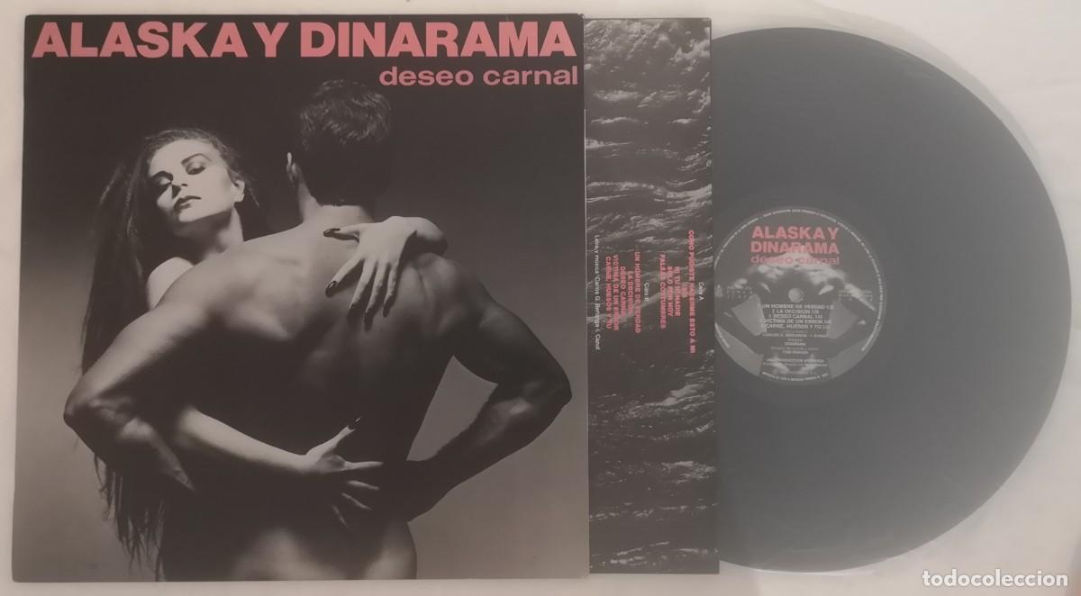 Discos de vinilo: DISCO VINILO ALASKA Y DINARAMA DESEO CARNAL LP 1984 &iexcl;DISCO IMPECABLE!