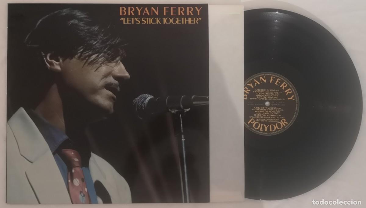 Discos de vinilo: DISCO VINILO BRYAN FERRY LET'S STICK TOGETHER LP 1981 &iexcl;IMPECABLE!