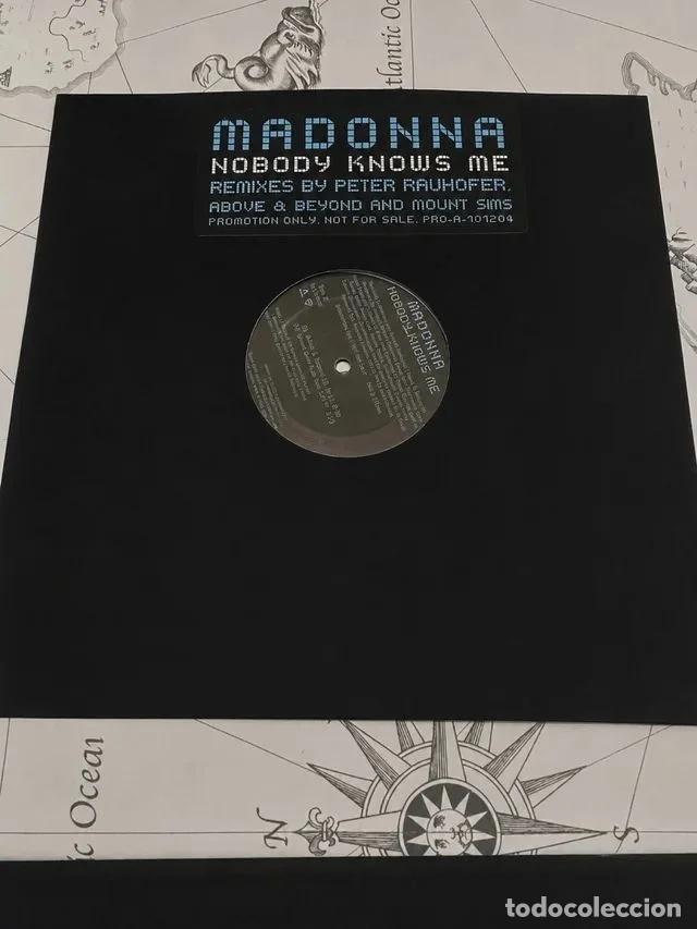 Discos de vinilo: Madonna Nobody Knows Me Remixes Vinilo