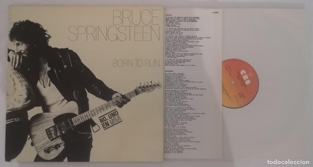 Discos de vinilo: DISCO VINILO BRUCE SPRINGSTEEN BORN TU RUN LP &iexcl;PERFECTO ESTADO!
