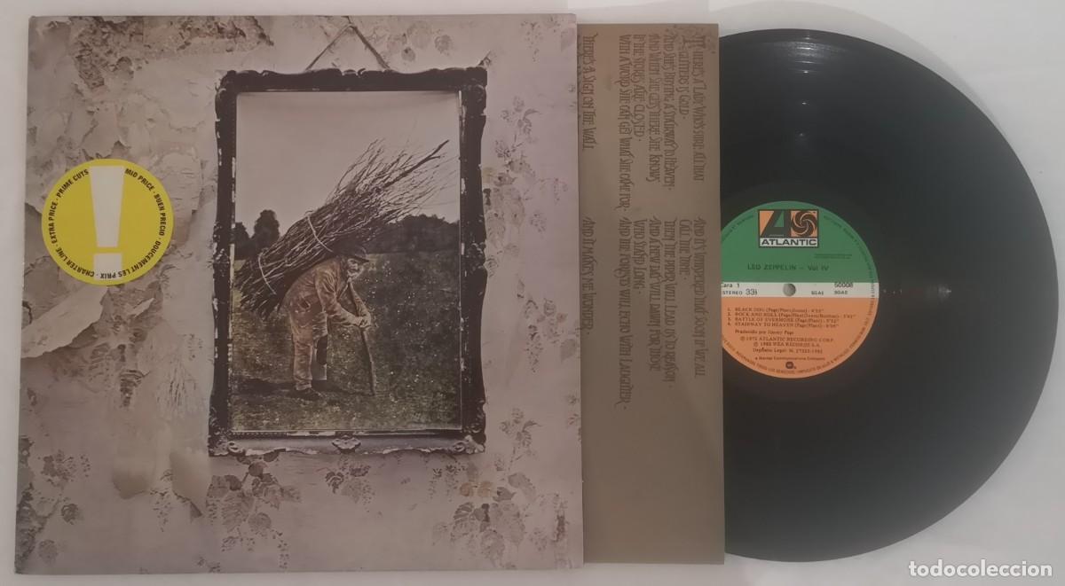 Discos de vinilo: DISCO VINILO LED ZEPPELIN IV LP 1982 &iexcl;DISCO IMPECABLE!