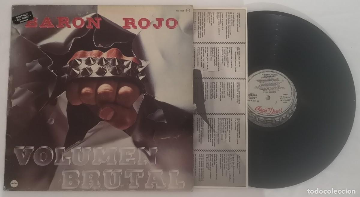Discos de vinilo: DISCO VINILO BARON ROJO VOLUMEN BRUTAL LP 1981