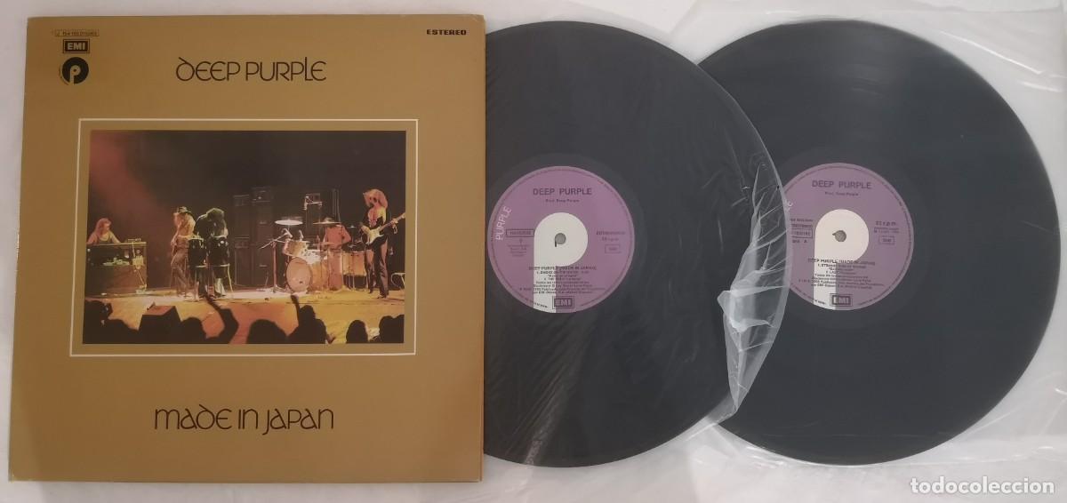 Discos de vinilo: DISCO VINILO DEEP PURPLE MADE IN JAPAN LP 1986 &iexcl;IMPECABLE!