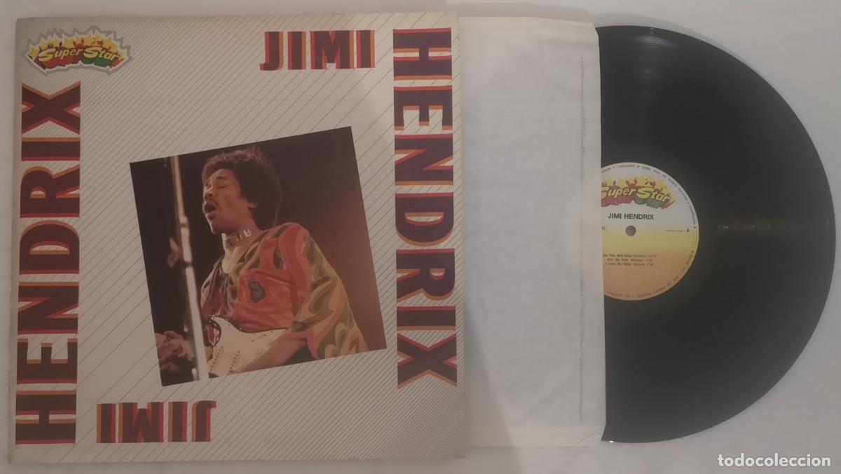 Discos de vinilo: DISCO VINILO JIMI HENDRIX SUPER STAR LP 1982 &iexcl;DISCO IMPECABLE!