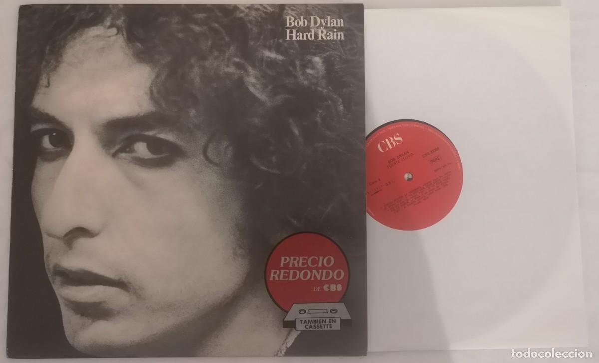 Discos de vinilo: DISCO VINILO BOB DYLAN HARD RAIN LP 1984 &iexcl;IMPECABLE!