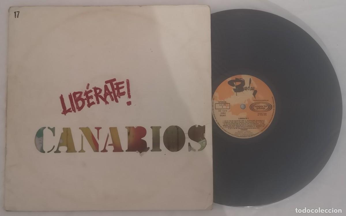 Discos de vinilo: DISCO VINILO CANARIOS LIB&Eacute;RATE! LP 1970