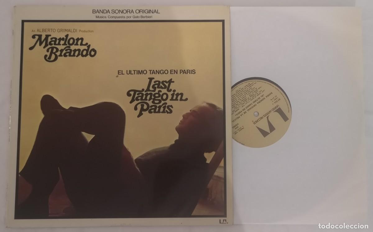 Discos de vinilo: DISCO VINILO BANDA SONORA EL &Uacute;LTIMO TANGO EN PAR&Iacute;S LP 1975 &iexcl;IMPECABLE!