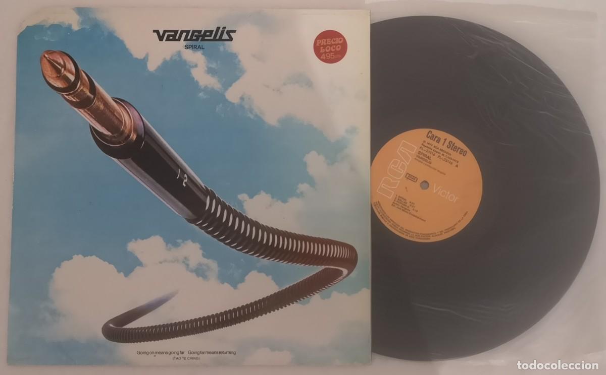 Discos de vinilo: DISCO VINILO VANGELIS SPIRAL LP 1978 &iexcl;IMPECABLE!