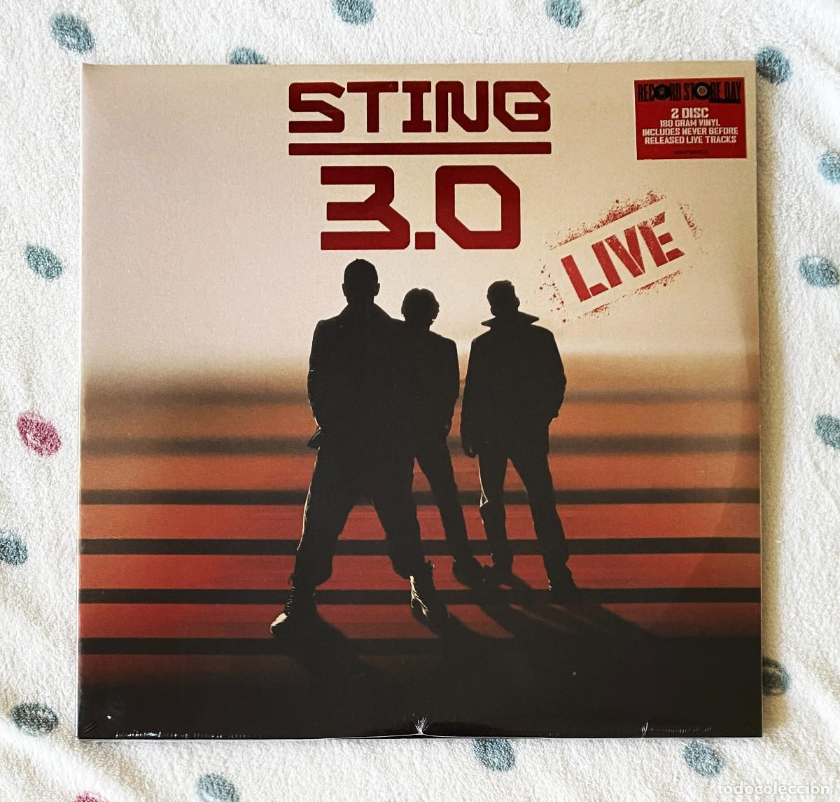 Discos de vinilo: STING - 3.0 LIVE 12'' DOBLE LP GATEFOLD PRECINTADO - POP ROCK NEW WAVE