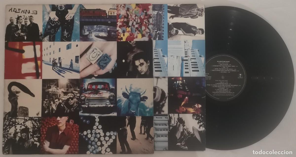 Discos de vinilo: DISCO VINILO U2 ACHTUNG BABY LP 1991