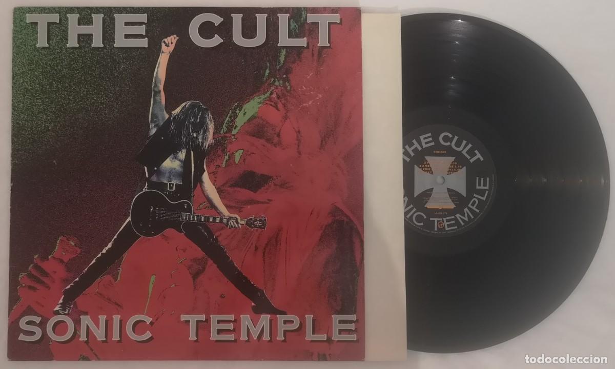 Discos de vinilo: DISCO VINILO THE CULT SONIC TEMPLE LP 1989 &iexcl;PERFECTO ESTADO!