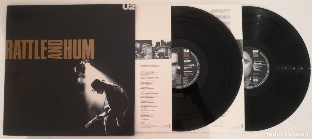 Discos de vinilo: DISCO VINILO U2 RATTLE AND HUM LP 1988
