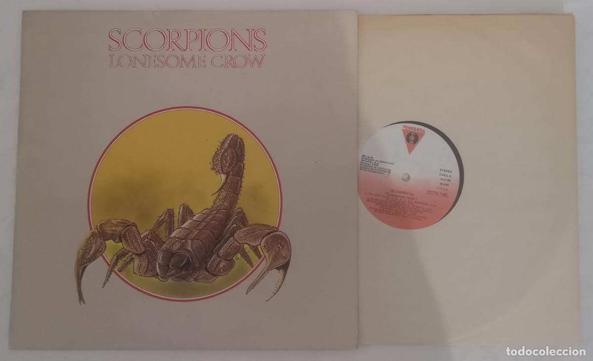 Discos de vinilo: DISCO VINILO SCORPIONS LONESOME CROW LP 1986 &iexcl;IMPECABLE!